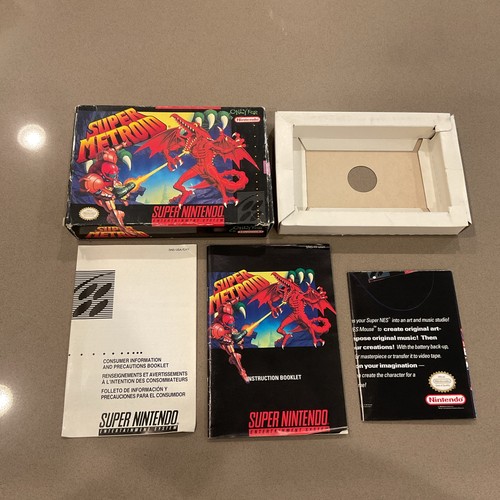 Super metroid nintendo snes - metroid,