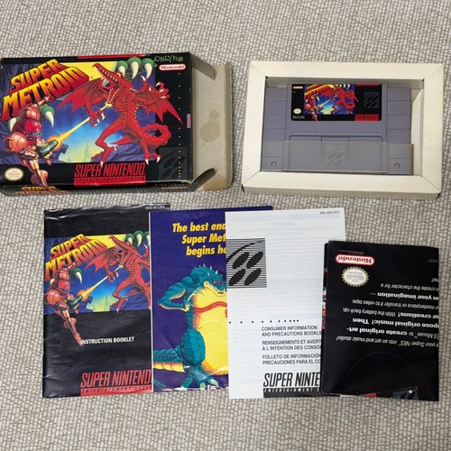 Super metroid - metroid, nintendo
