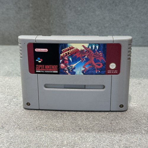 Cartuccia gioco super metroid - gioco,