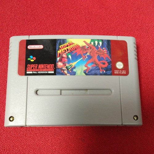 Cartuccia gioco super metroid - gioco,