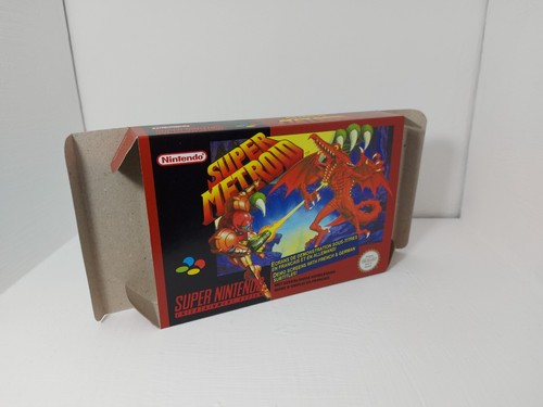 Only box super metroid - -,