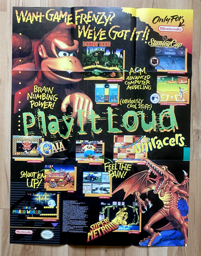 Poster super nintendo power - poster,