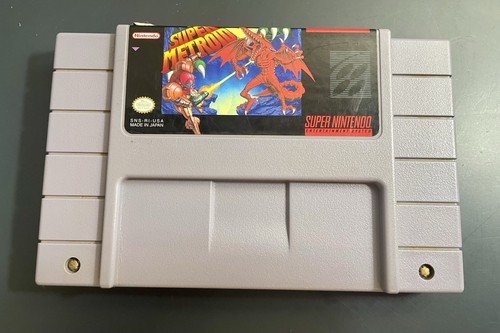Nintendo super metroid snes - super,