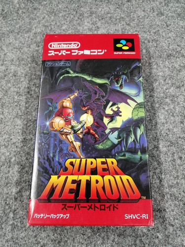 Nintendo super metroid sfc - super,