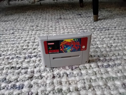 Cartuccia super metroid - cartuccia,