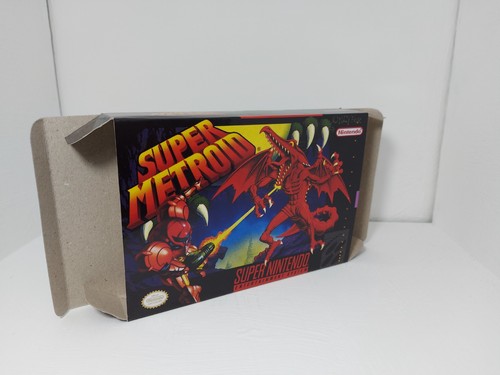 Only box super metroid - only,