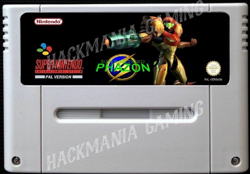 Super metroid phazon - metroid, inglese